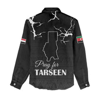 Darfur Sudan Strong Women Casual Shirt Pray for Tarseen - Wonder Print Shop