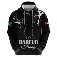 Darfur Sudan Strong Zip Hoodie Pray for Tarseen - Wonder Print Shop
