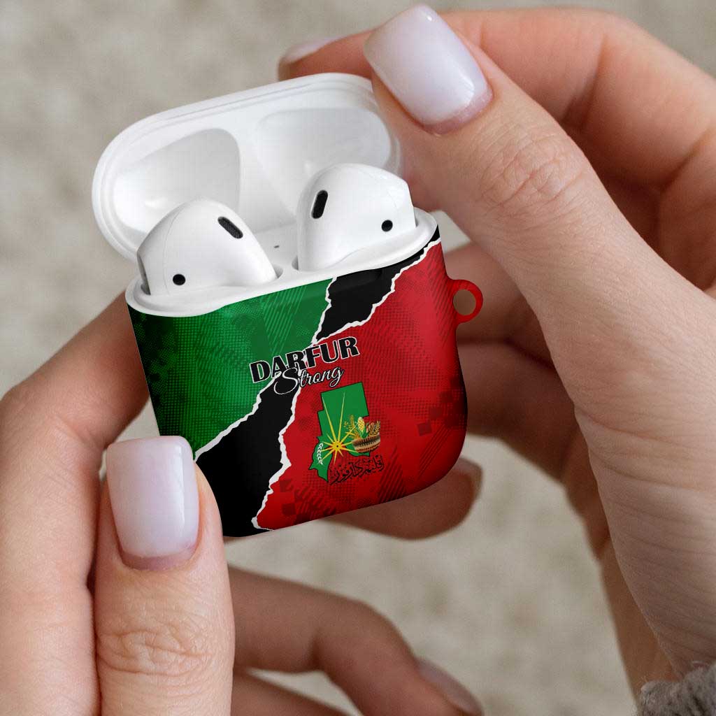 Sudan AirPods Case Darfur Be Strong - Wonder Print Shop