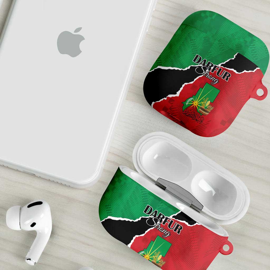 Sudan AirPods Case Darfur Be Strong - Wonder Print Shop