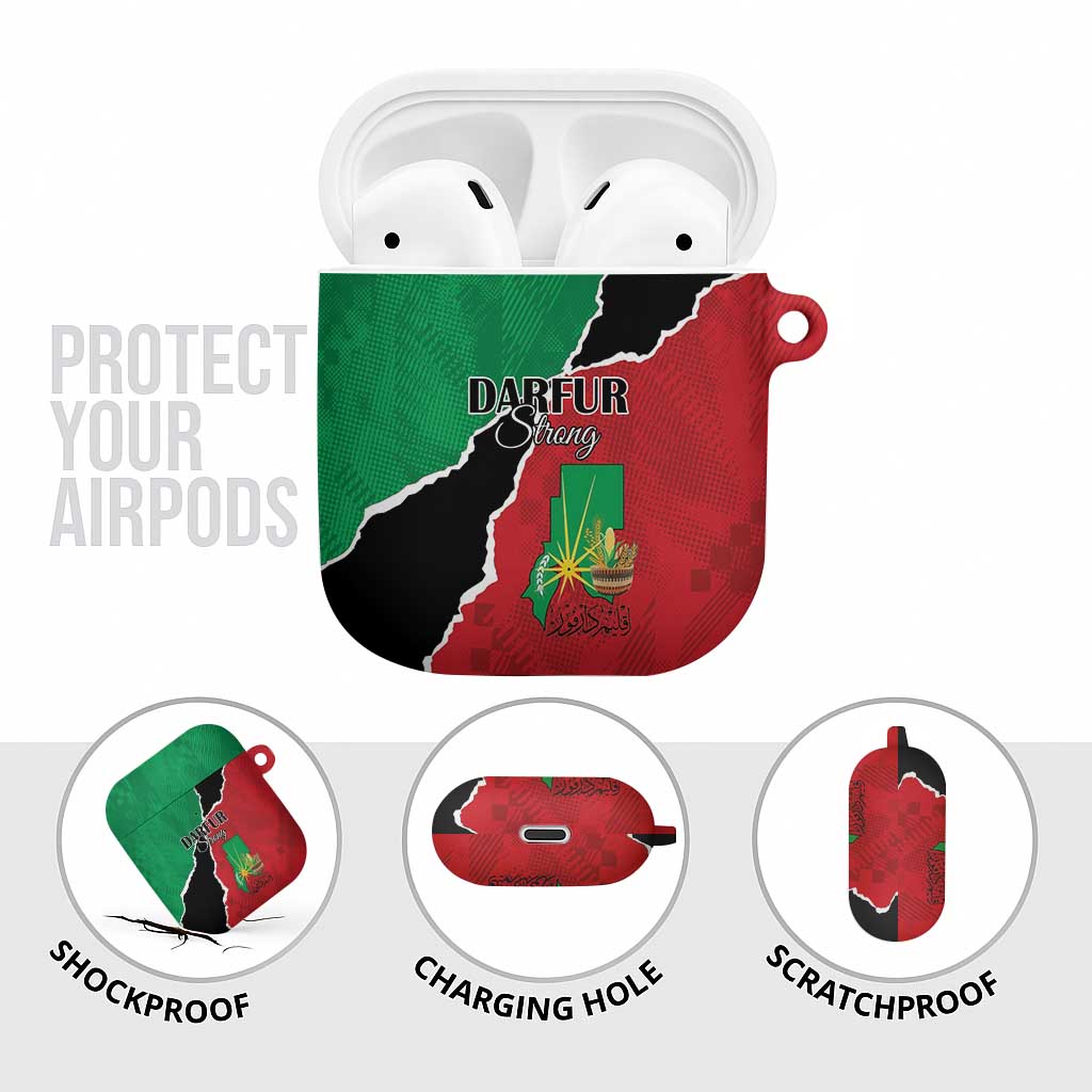 Sudan AirPods Case Darfur Be Strong - Wonder Print Shop