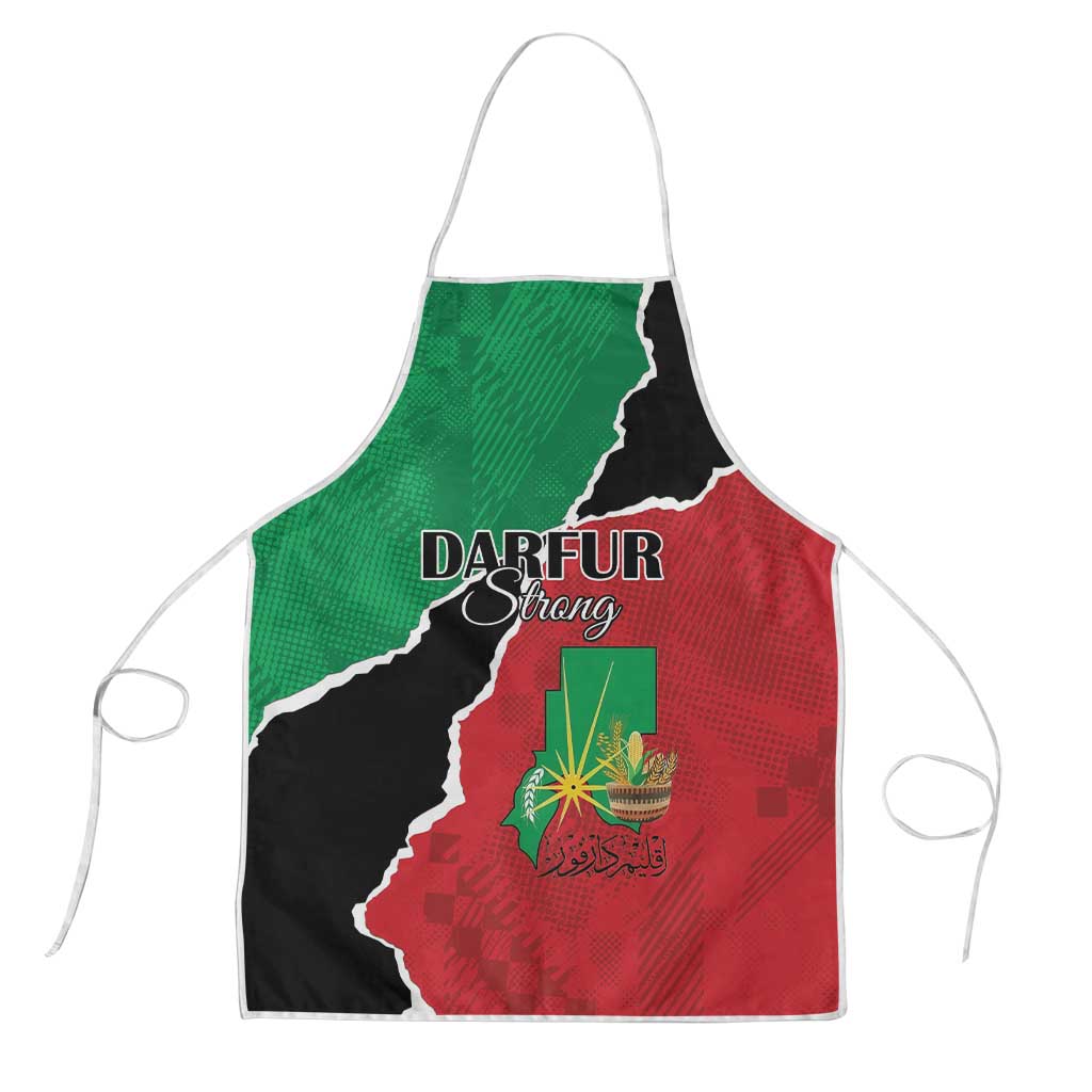 Sudan Apron Darfur Be Strong - Wonder Print Shop