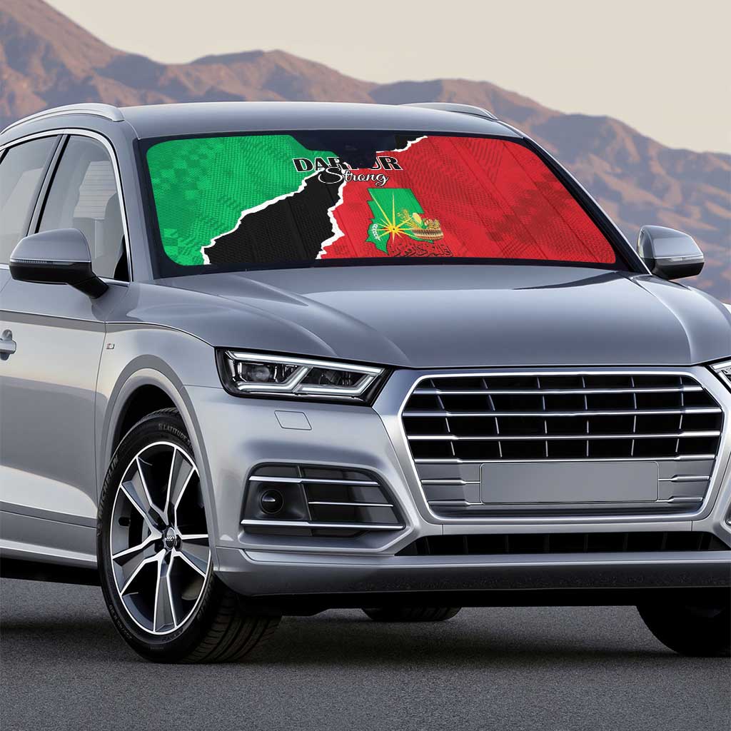 Sudan Auto Sun Shade Darfur Be Strong - Wonder Print Shop