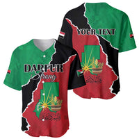 Personalized Sudan Baseball Jersey Darfur Be Strong - Wonder Print Shop