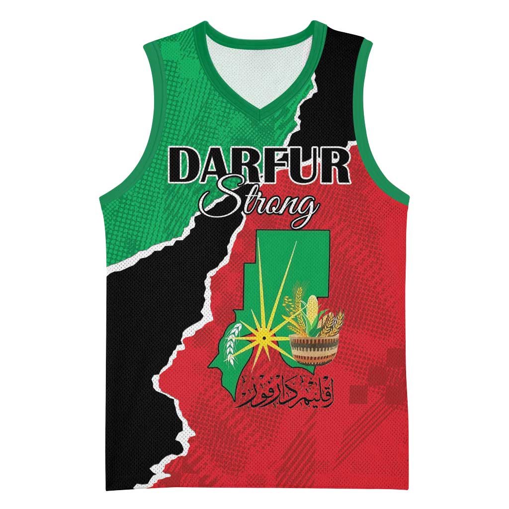 Personalized Sudan Basketball Jersey Darfur Be Strong - Wonder Print Shop