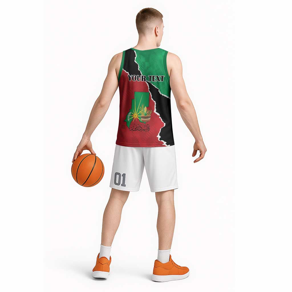 Personalized Sudan Basketball Jersey Darfur Be Strong - Wonder Print Shop