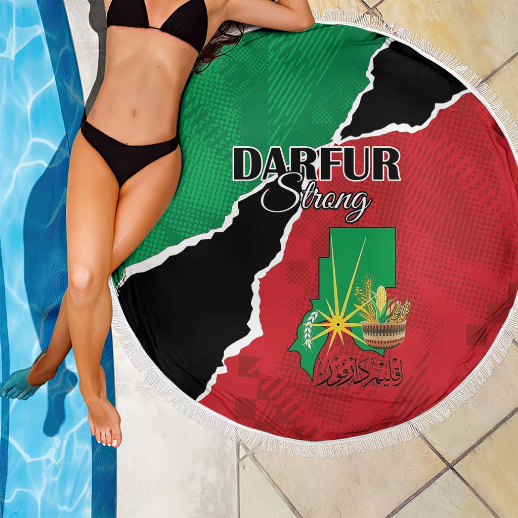 Sudan Beach Blanket Darfur Be Strong - Wonder Print Shop