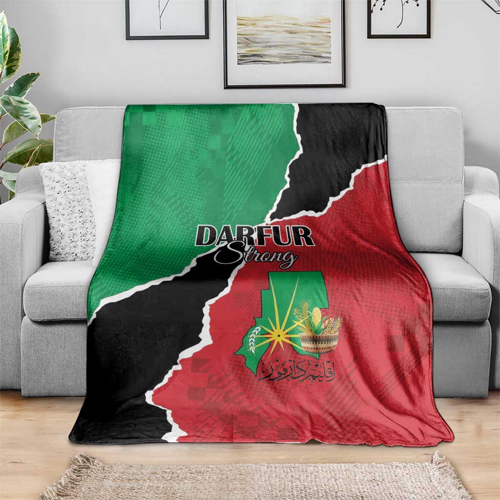 Sudan Blanket Darfur Be Strong - Wonder Print Shop
