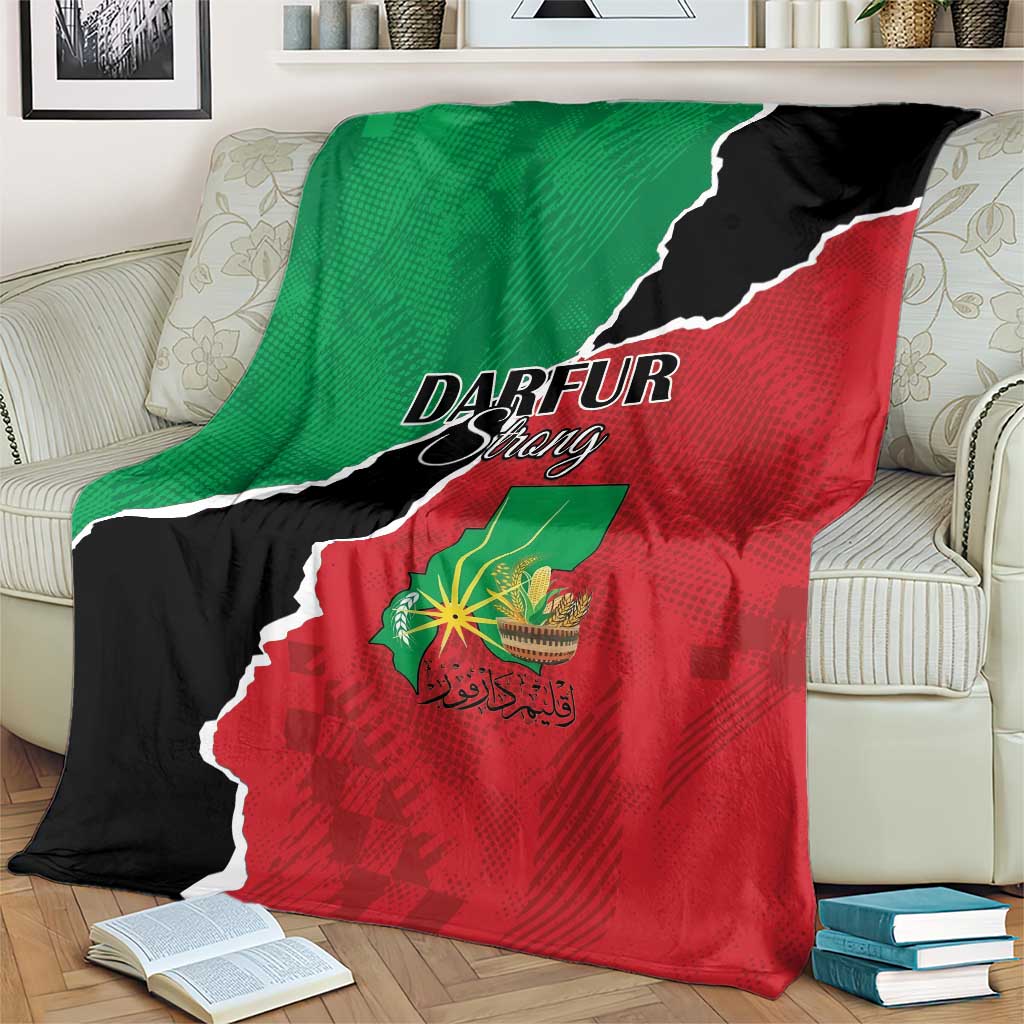 Sudan Blanket Darfur Be Strong - Wonder Print Shop