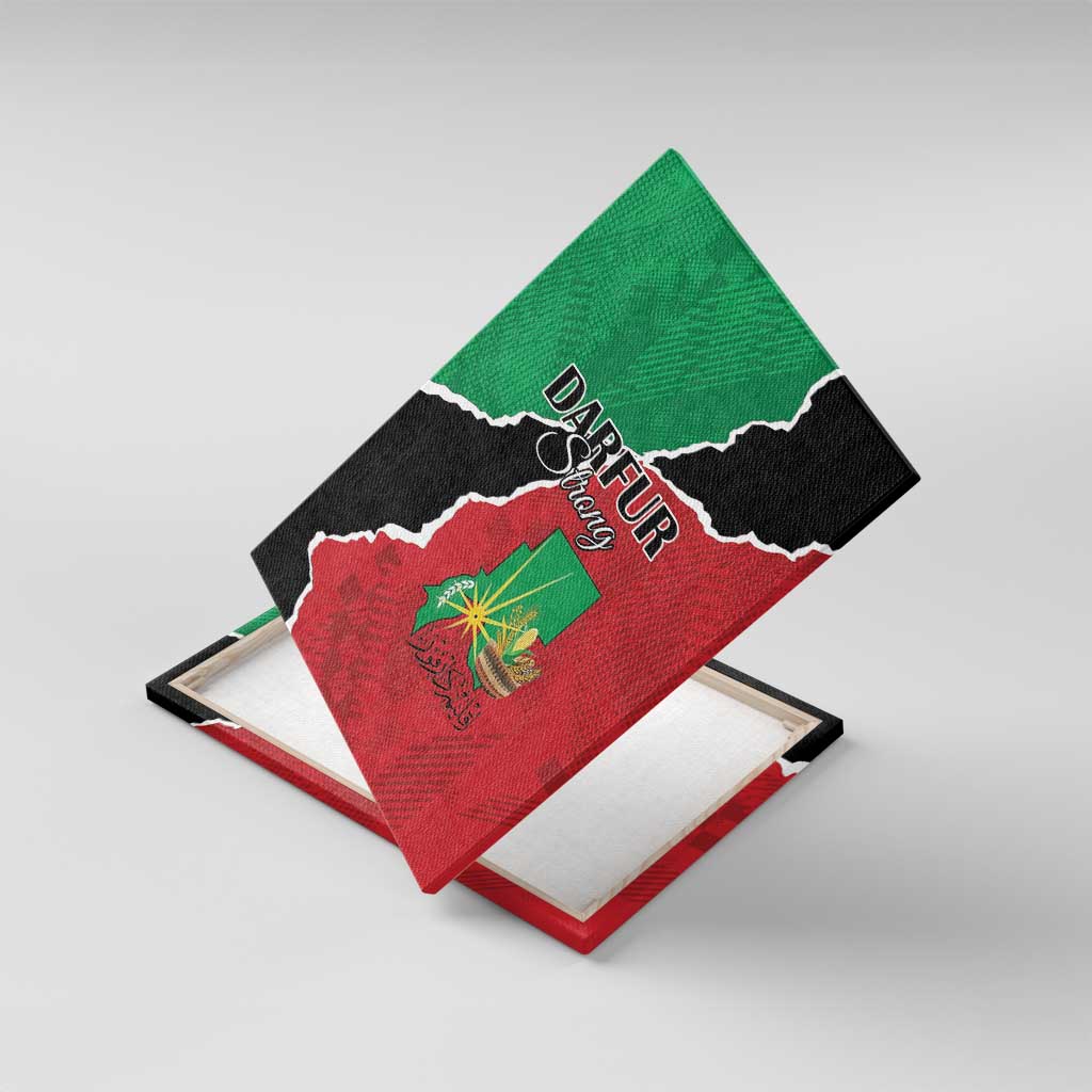 Sudan Canvas Wall Art Darfur Be Strong - Wonder Print Shop