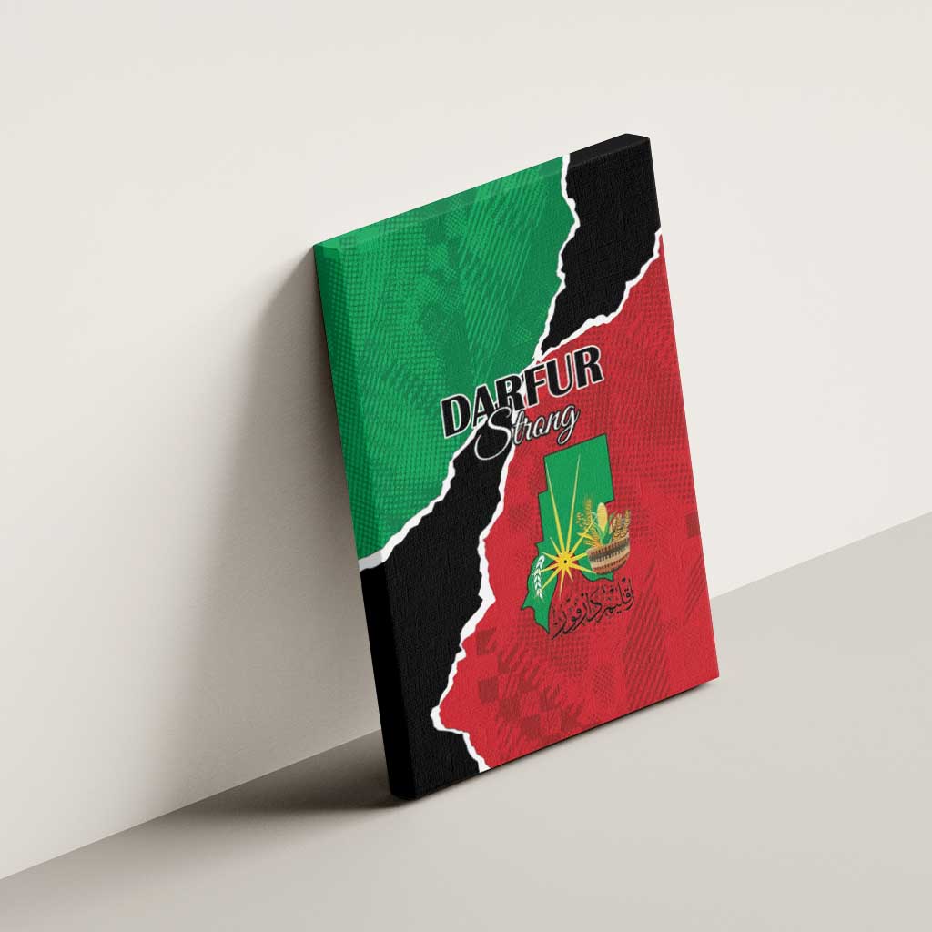 Sudan Canvas Wall Art Darfur Be Strong - Wonder Print Shop