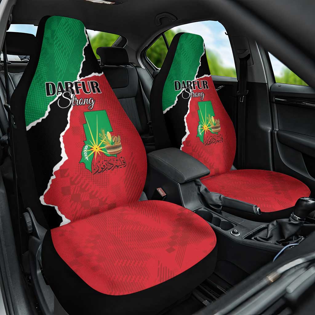 Sudan Car Seat Cover Darfur Be Strong - Wonder Print Shop