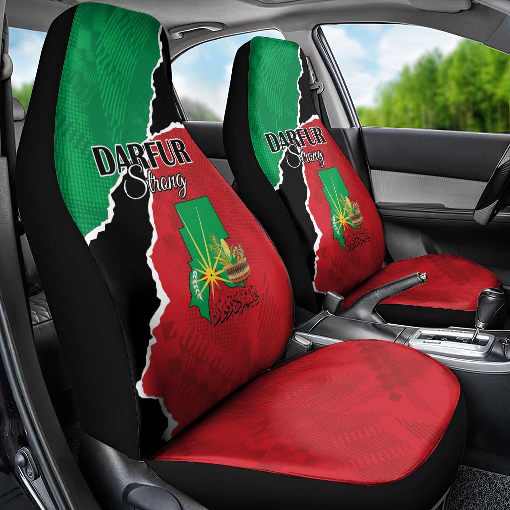Sudan Car Seat Cover Darfur Be Strong - Wonder Print Shop