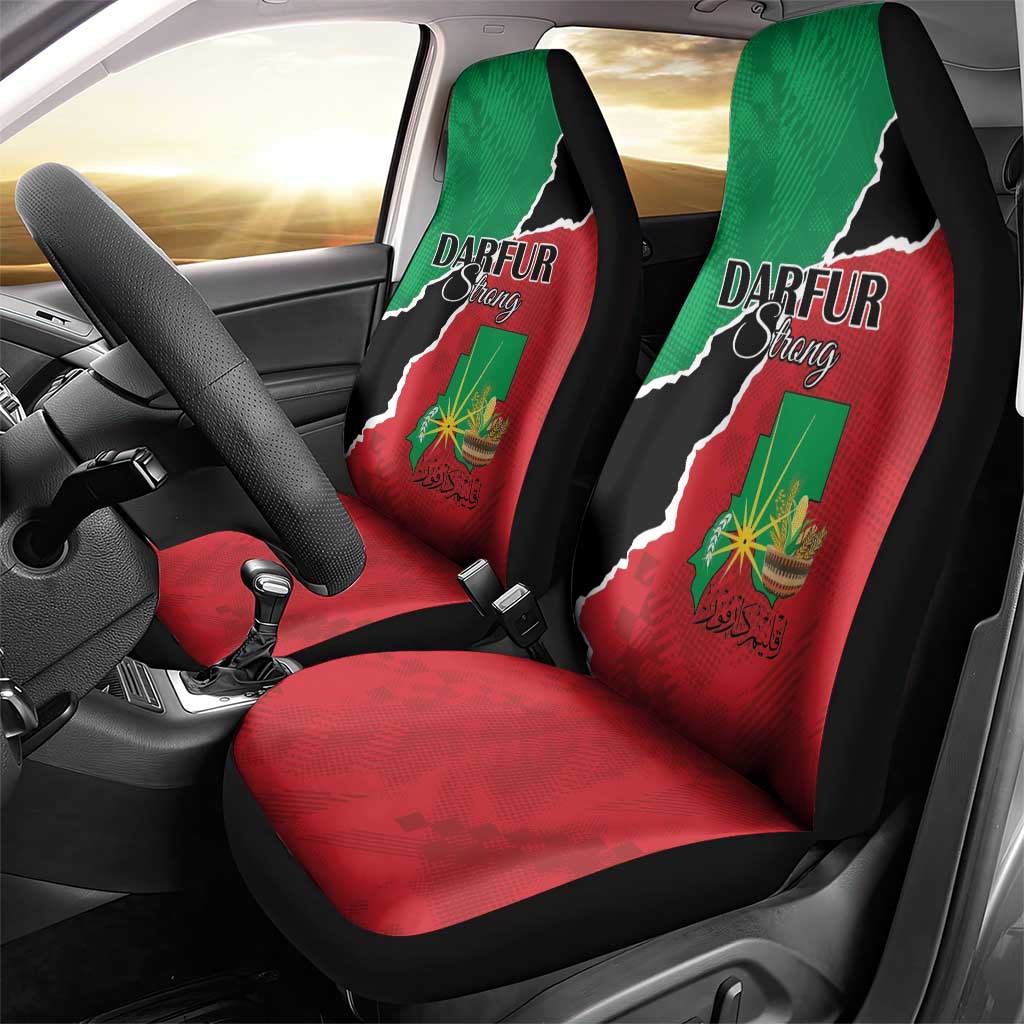 Sudan Car Seat Cover Darfur Be Strong - Wonder Print Shop