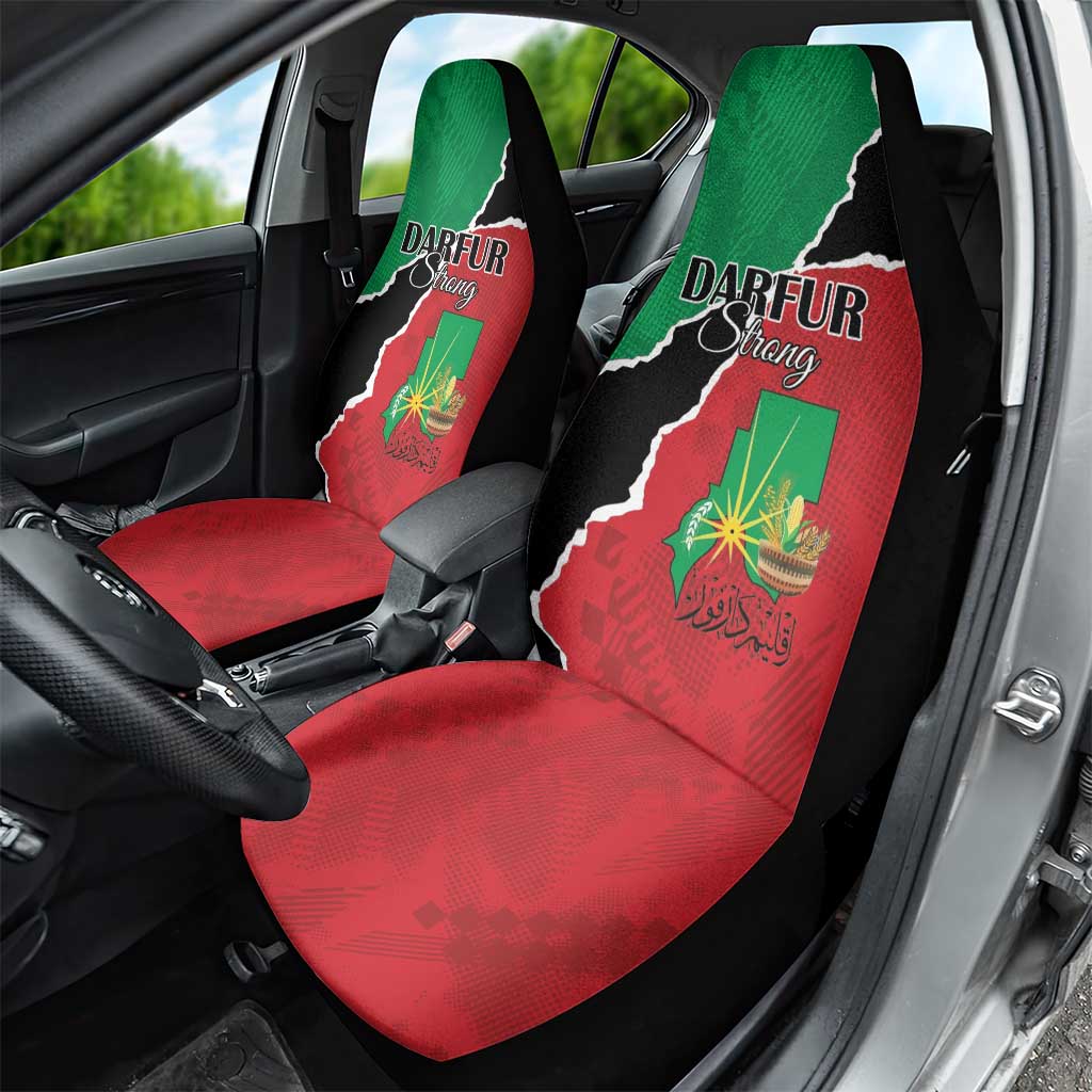 Sudan Car Seat Cover Darfur Be Strong - Wonder Print Shop