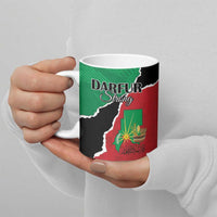 Personalized Sudan Ceramic Mug Darfur Be Strong - Wonder Print Shop