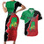 Personalized Sudan Couples Matching Short Sleeve Bodycon Dress and Hawaiian Shirt Darfur Be Strong - Wonder Print Shop
