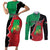 Personalized Sudan Couples Matching Short Sleeve Bodycon Dress and Long Sleeve Button Shirt Darfur Be Strong - Wonder Print Shop