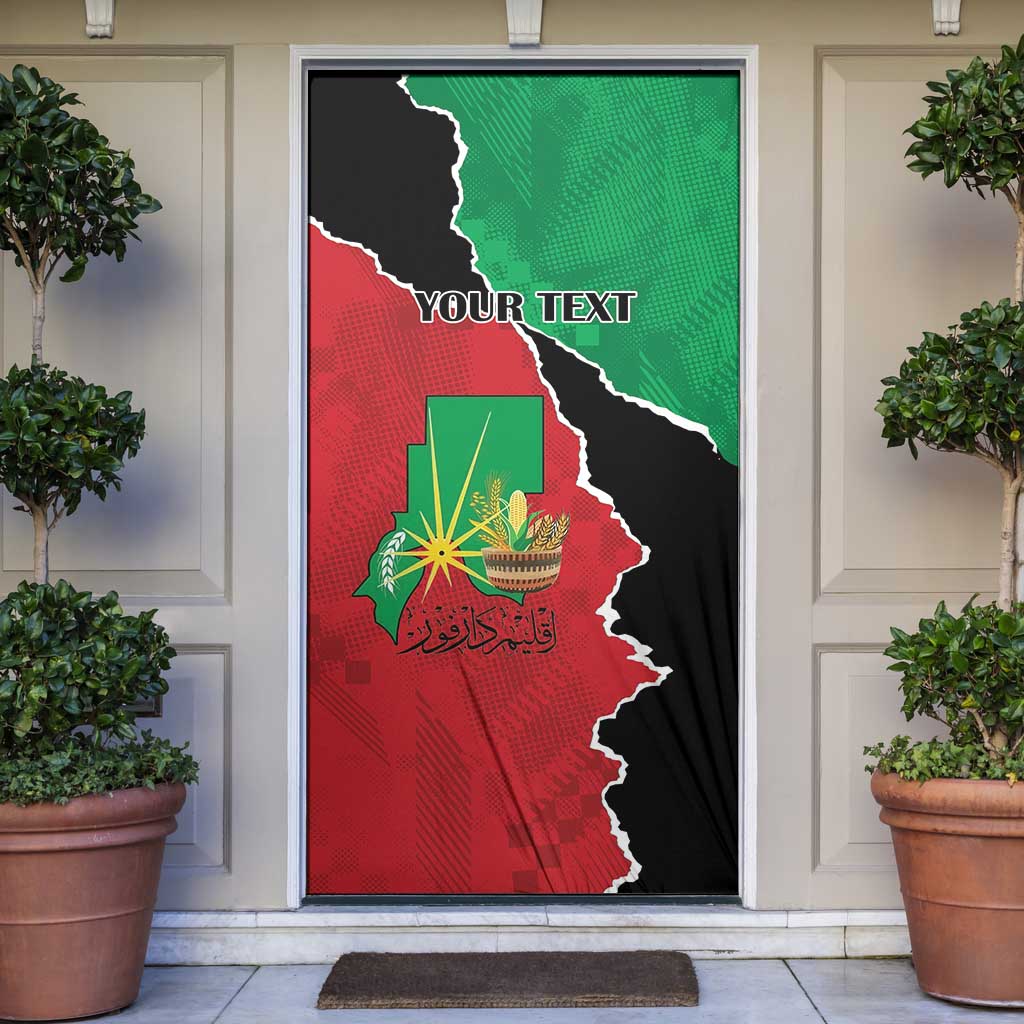 Personalized Sudan Door Cover Darfur Be Strong - Wonder Print Shop