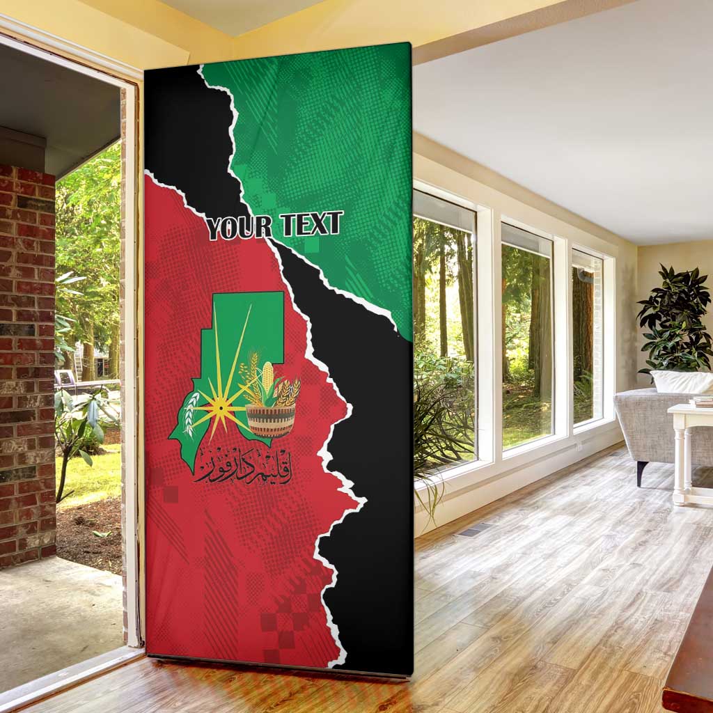 Personalized Sudan Door Cover Darfur Be Strong - Wonder Print Shop