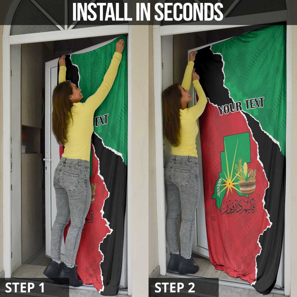 Personalized Sudan Door Cover Darfur Be Strong - Wonder Print Shop