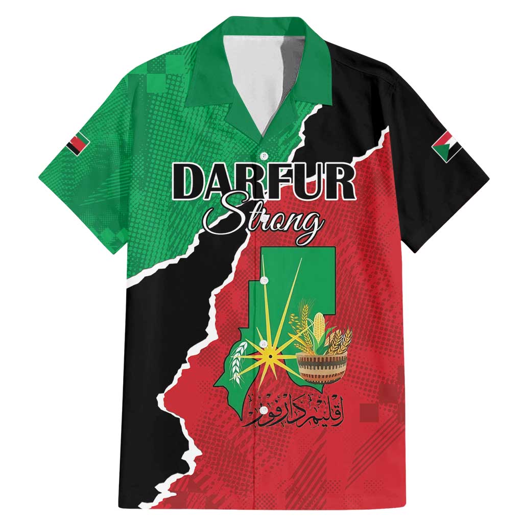 Personalized Sudan Family Matching Mermaid Dress and Hawaiian Shirt Darfur Be Strong - Wonder Print Shop