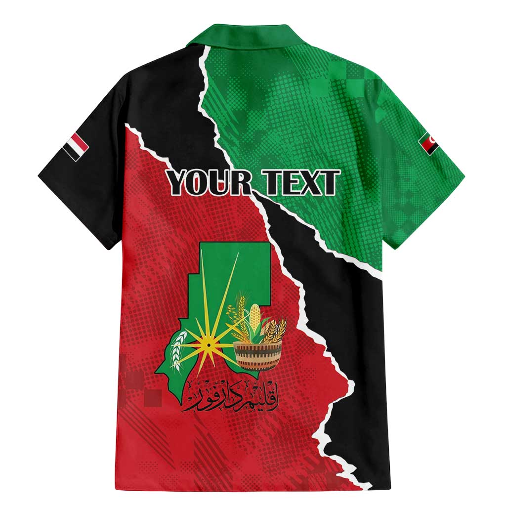 Personalized Sudan Family Matching Mermaid Dress and Hawaiian Shirt Darfur Be Strong - Wonder Print Shop