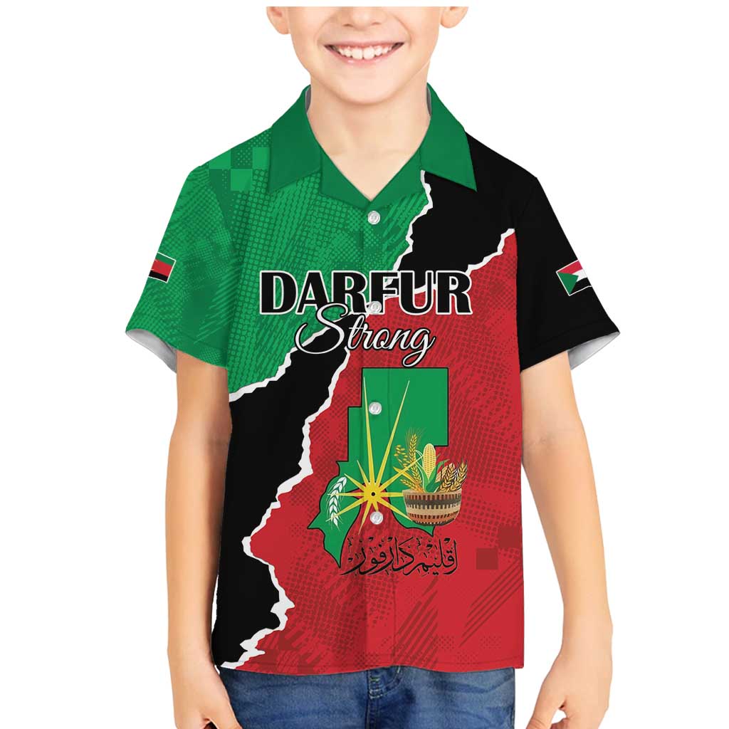 Personalized Sudan Family Matching Mermaid Dress and Hawaiian Shirt Darfur Be Strong - Wonder Print Shop