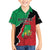 Personalized Sudan Family Matching Short Sleeve Bodycon Dress and Hawaiian Shirt Darfur Be Strong - Wonder Print Shop