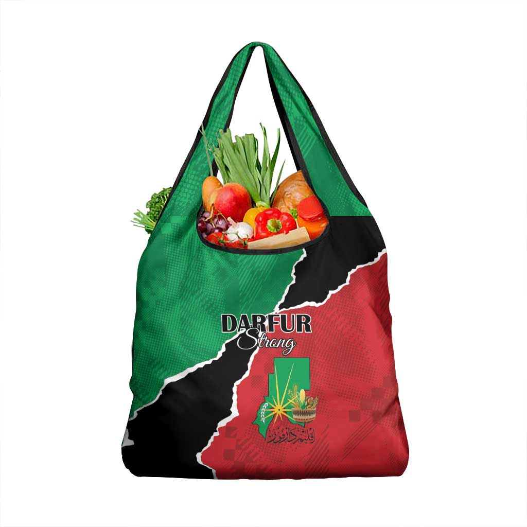 Sudan Grocery Bag Darfur Be Strong - Wonder Print Shop