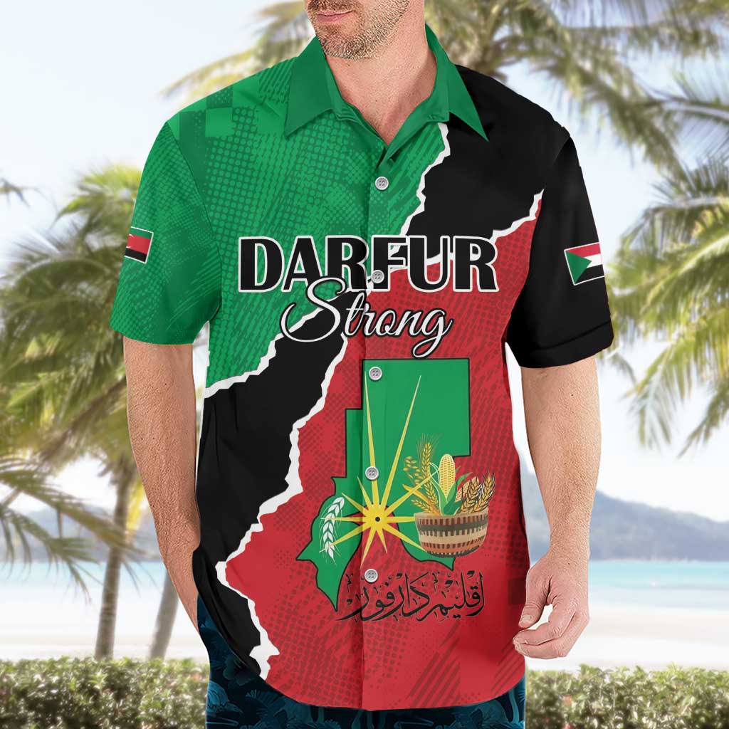Personalized Sudan Hawaiian Shirt Darfur Be Strong - Wonder Print Shop