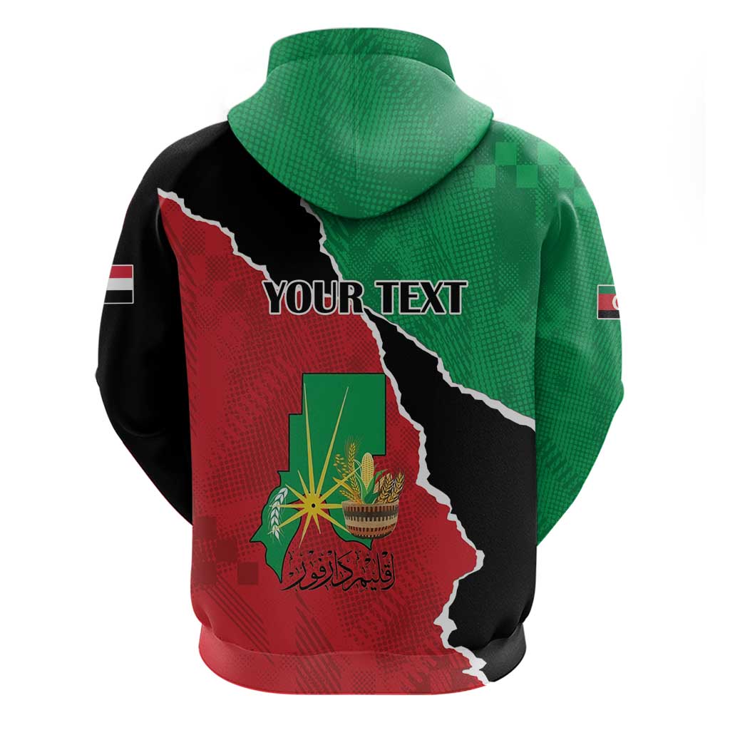 Personalized Sudan Hoodie Darfur Be Strong - Wonder Print Shop