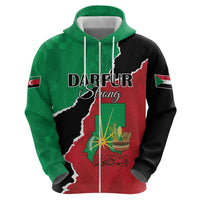Personalized Sudan Hoodie Darfur Be Strong - Wonder Print Shop
