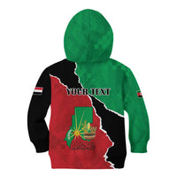 Personalized Sudan Kid Hoodie Darfur Be Strong - Wonder Print Shop