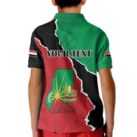 Personalized Sudan Kid Polo Shirt Darfur Be Strong - Wonder Print Shop