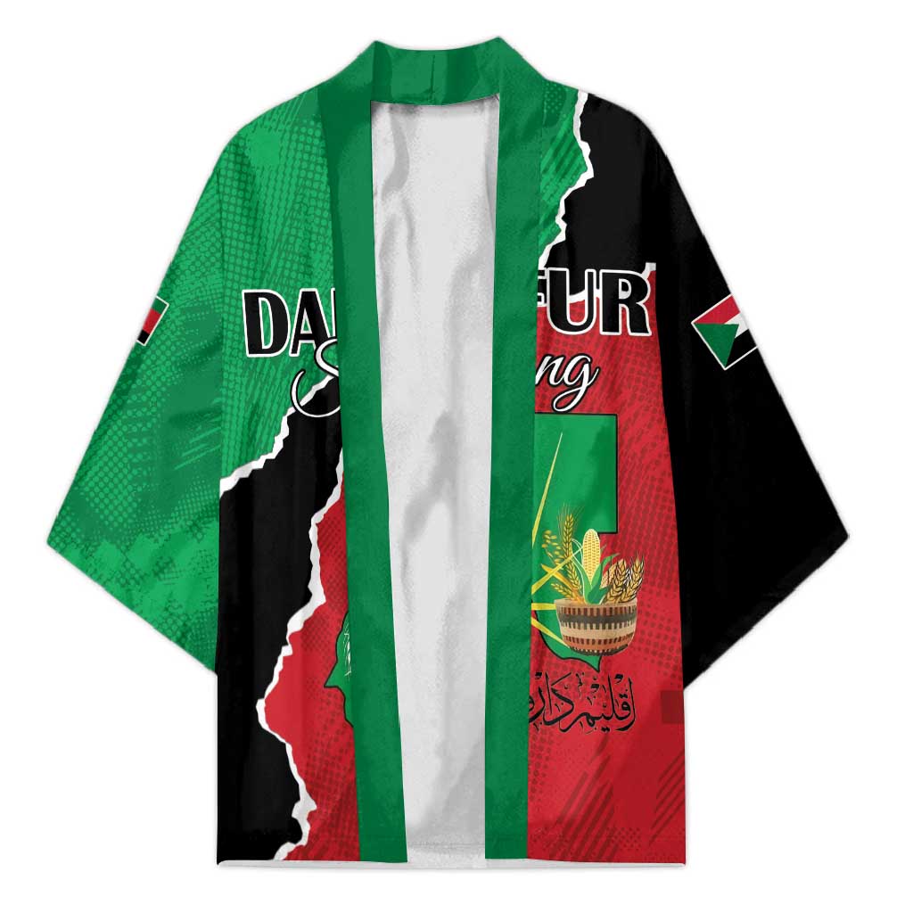 Personalized Sudan Kimono Darfur Be Strong - Wonder Print Shop
