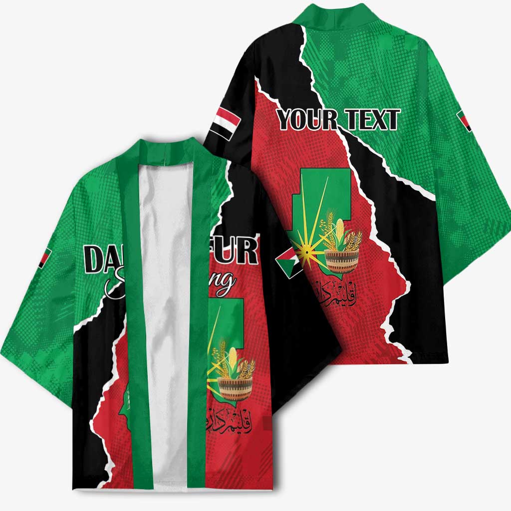 Personalized Sudan Kimono Darfur Be Strong - Wonder Print Shop