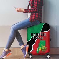 Sudan Luggage Cover Darfur Be Strong - Wonder Print Shop