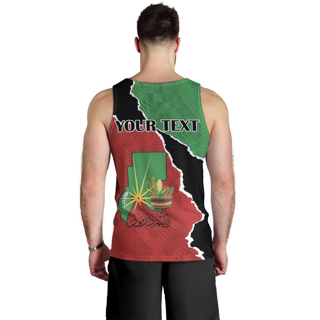 Personalized Sudan Men Tank Top Darfur Be Strong - Wonder Print Shop