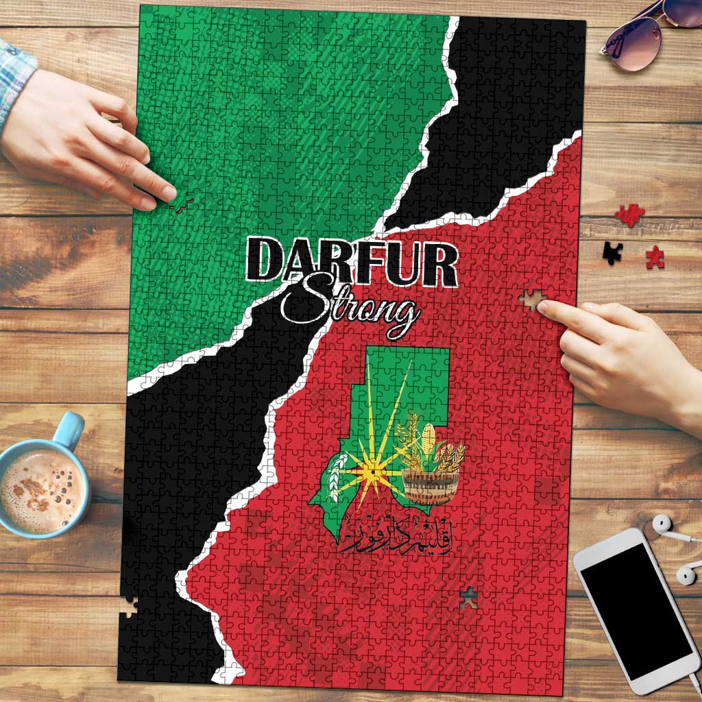 Sudan Puzzle Darfur Be Strong - Wonder Print Shop