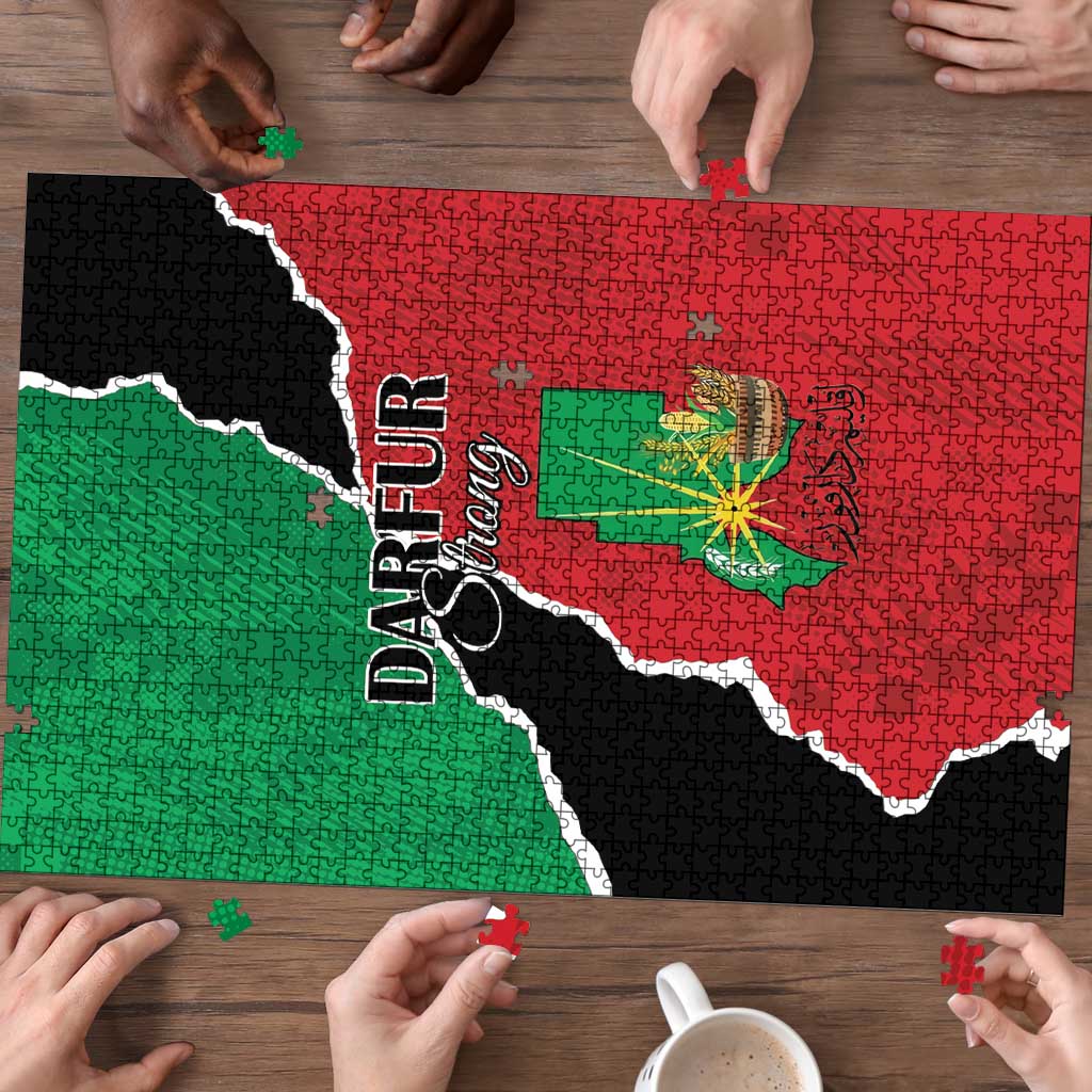 Sudan Puzzle Darfur Be Strong - Wonder Print Shop