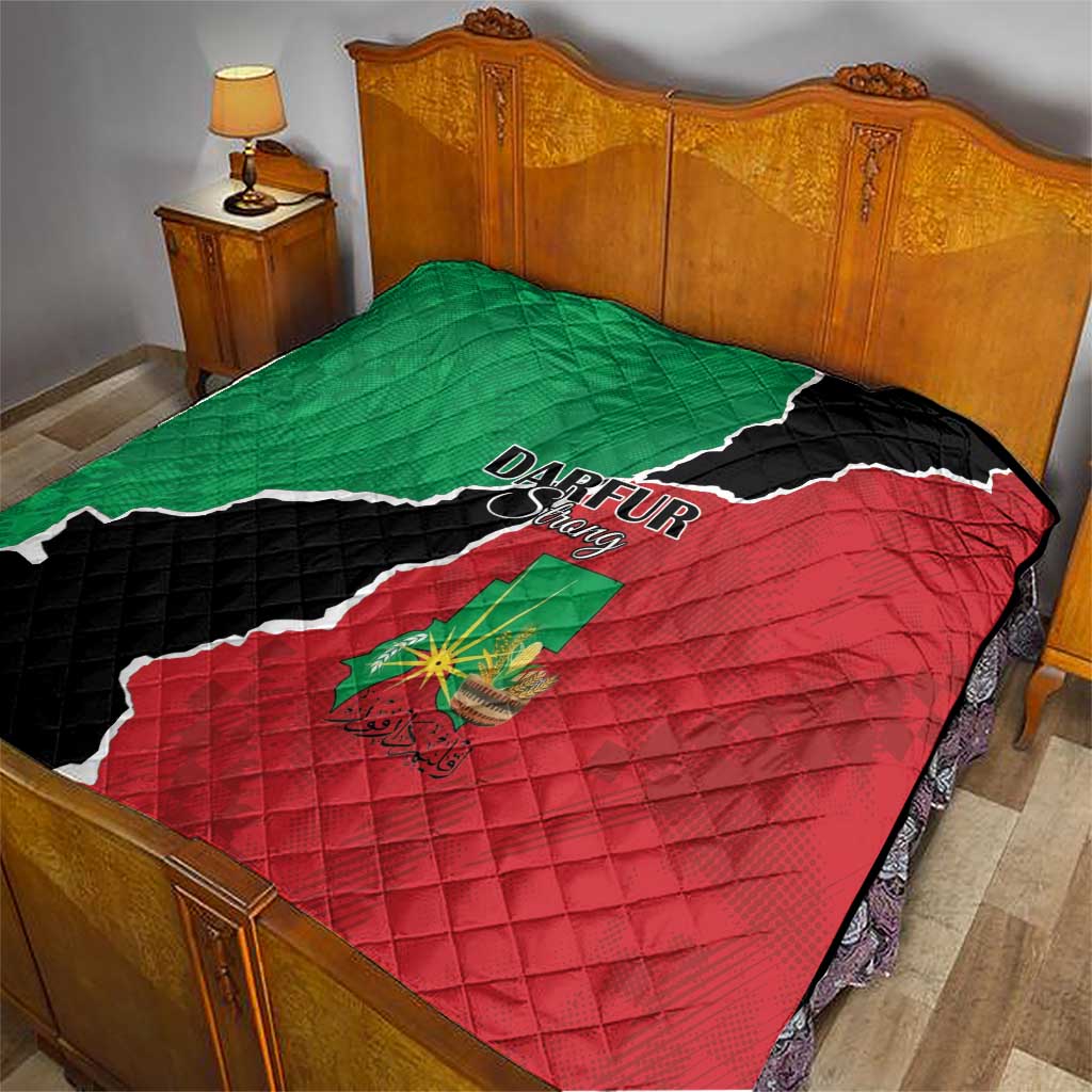 Sudan Quilt Darfur Be Strong - Wonder Print Shop