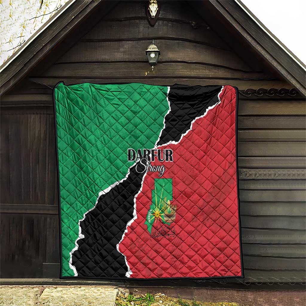 Sudan Quilt Darfur Be Strong - Wonder Print Shop