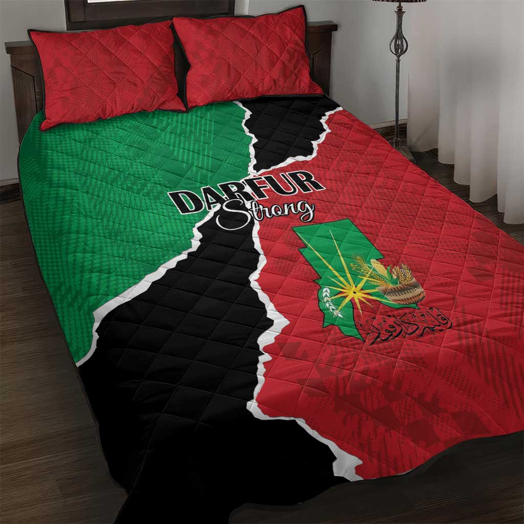 Sudan Quilt Bed Set Darfur Be Strong - Wonder Print Shop