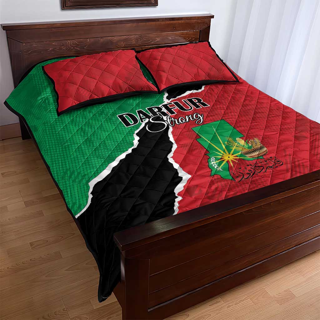 Sudan Quilt Bed Set Darfur Be Strong - Wonder Print Shop
