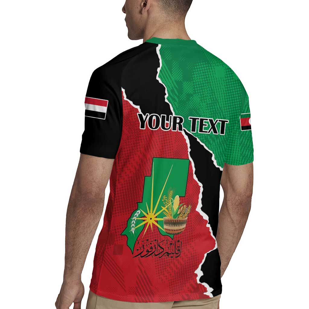 Personalized Sudan Rugby Jersey Darfur Be Strong - Wonder Print Shop