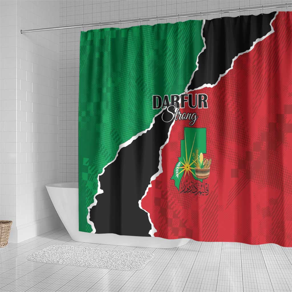 Sudan Shower Curtain Darfur Be Strong - Wonder Print Shop