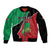 Personalized Sudan Sleeve Zip Bomber Jacket Darfur Be Strong - Wonder Print Shop