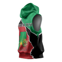 Personalized Sudan Sleeveless Hoodie Darfur Be Strong - Wonder Print Shop