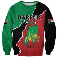 Personalized Sudan Sweatshirt Darfur Be Strong - Wonder Print Shop